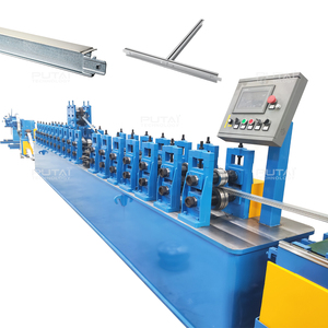Machine de profilage à froid pour la fabrication de profilés en <span class=keywords><strong>T</strong></span> en métal pour systèmes de plafonds suspendus Putai - Product Image 1