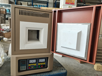 Four à muffle électrique compact 1400C pour la fusion du verre avec contrôle programmable et PID