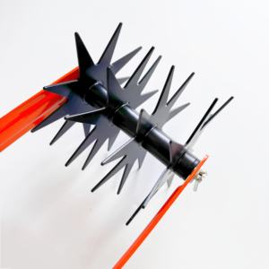 Outil de culture <span class=keywords><strong>rotatif</strong></span>, motobineuse manuelle réglable pour jardin avec manche en acier inoxydable, désherbeur, broyeur de terre - Product Image 5