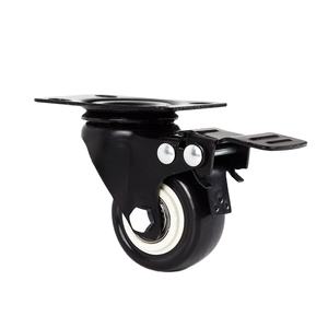 Rollen räder 300kg Heavy Duty Red <span class=keywords><strong>Caster</strong></span> USA und <span class=keywords><strong>Korea</strong></span> Hot Sell 100mm mit 113*98mm Platten platte drehbar 3 Jahre 4/5/6/8 Zoll - Product Image 2