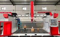 Machine de fraisage CNC 5 axes ANBEN Jinan avec axe rotatif, commande Syntec, NC Studio DSP, moteur Yaskawa 9kw, broche simple