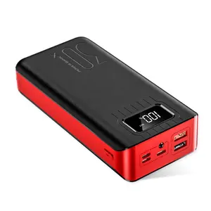 便携式 30000mah powerbank，手机充电器 30000mah 移动电源银行，最强大的移动电源 30000mah