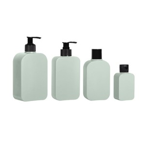 Sanle Custom <b>Plastic</b> Bottles 250ml Square Shape Lotion Pump Personal Care <b>Packaging</b> - Product Image 3