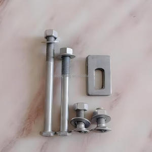 Baut Mur Baja Q235 Galvanis Celup Panas Anti Maling Ukuran Sesuai Pesanan Permukaan Anti Pantul Perlindungan Tinggi untuk Pagar Pengaman Jalan Raya - Product Image 4