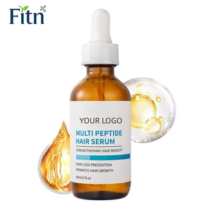 Органическая веганская сыворотка для роста и восстановления волос без жестокости к животным, 60 мл, с биотином и экстрактом женьшеня, для предотвращения выпадения волос, многофункциональная - Product Image 1