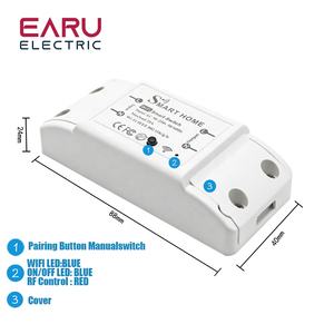 Interruptor Inteligente WiFi EWeLink Mine <span class=keywords><strong>de</strong></span> 10A, Módulo <span class=keywords><strong>de</strong></span> Interruptor Inalámbrico, Control Remoto por Voz con <span class=keywords><strong>Alexa</strong></span> y Google Home a través <span class=keywords><strong>de</strong></span> la Aplicación EWeLink - Product Image 4