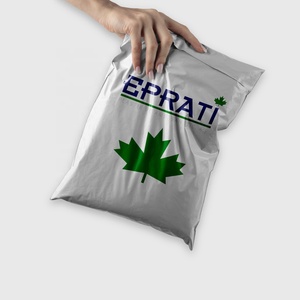 Sac de courrier en poly écologique de haute qualité Auto-adhésif étanche Logo personnalisé pour le fabricant d'expédition d'affaires - Product Image 2