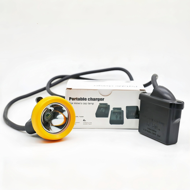 Explosion Proof IP68 Waterproof LED Mining Headlamp Miner's Cap Lamp Super Bright Rechargeable Safety Lamp for Underground Mines