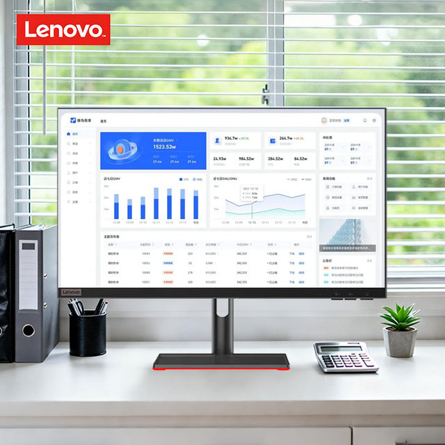 Lenovo Factory Customize 27-inch All in One PC Desktop Computer I5-13400 16GB 512GB SSD AIO PC for Office Computer