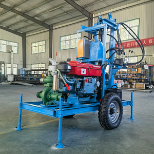 Factory <strong>Price</strong> Steel <strong>Crawler</strong> Mounted Diesel Mine Water Well <strong>Drilling</strong> Rig Machine - Product Image 5