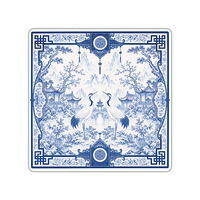 Tapete de Mahjong Antideslizante, Silencioso, Preciso, Resistente al Desgaste, Fácil de Limpiar, con Ilustración Animal Personalizada para Juegos de Mesa