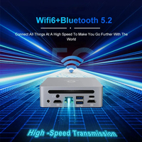 Topton Mini PC AMD R9 5900HX ES R5 5500U ES Mini bureau DDR4 NVMe SSD Mini PC Gamer ordinateur bureau 3x4K HTPC WiFi6