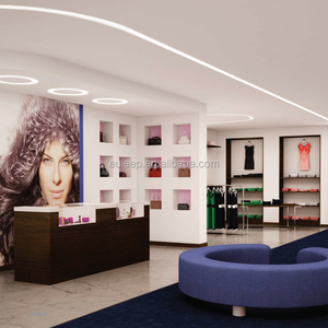 Luces de techo para oficina, hotel y recepción, anillo led lineal colgante, Luz lineal curvada personalizada para vestíbulo, diseño de escritorio frontal - Product Image 6