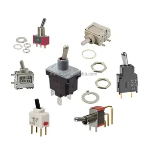Original 34CMSP51B6M6RT SWITCH TOGGLE SMIN,SPDT,O-O-O,N, Electronic component integrated circuit switch button toggle
