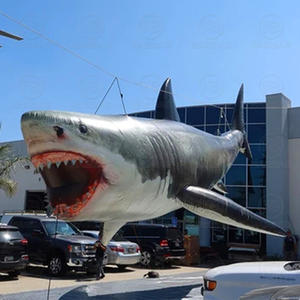 Grands modèles gonflables d'éléphant, <span class=keywords><strong>de</strong></span> requin, <span class=keywords><strong>de</strong></span> rhinocéros, d'hippopotame, <span class=keywords><strong>de</strong></span> tortue et <span class=keywords><strong>de</strong></span> <span class=keywords><strong>girafe</strong></span> pour la décoration publicitaire - Product Image 2