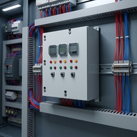 Armoire électrique industrielle IP54, coffret de commutation basse tension, panneau de commande de distribution d'énergie 380V pour centrales nucléaires