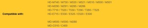 Tektro p20.11 composto de cerâmica de metal, alto desempenho, almofada de disco de bicicleta para 2 paquímetro de pistão para 1 roda - Product Image 2