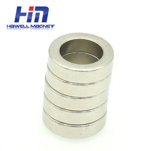 Vĩnh Viễn Mạnh Mẽ NdFeB Từ Vòng 100Mm N45 N52 Radial Diametrically Từ Hóa Nam Châm Neodymium Vòng Nam Châm - Product Image 6