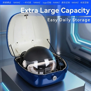 45L Universele Anti-Diefstal Waterdichte Motor Topkoffer Achterkoffer Voor Helm En Bagage Opbergen - Product Image 6