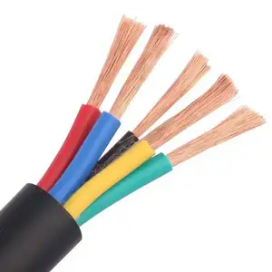 H03V2V2-F Flexible Pvc Jacket Insulated Multi Strand Copper Electrical Cables