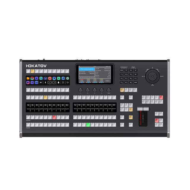 New Technology 40 Channels Ptz Controller, 5.5-inch LCD Color Screen Switchboard Control Panel with P/T/Z Control for Broadcast