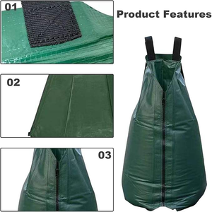 Anillo de Riego por Goteo Portátil de PVC de Bajo Precio, Bolsas de Riego para Árboles de Jardín de Liberación Lenta - Product Image 2