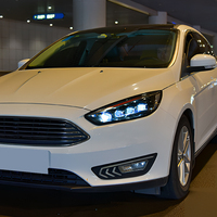 Ensemble de phares LED KGKB pour Ford Focus 2015-2017 MK3.5, haute qualité, 6000K, quatre lentilles de projecteur dynamiques, plug and play