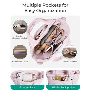 Usine Usage Quotidien Voyage Petit <span class=keywords><strong>Sac</strong></span> À Bandoulière Léger Mini Sacs À Bandoulière Sacs À Main Matelassé Puffy Fourre-Tout Sacs À Main Cross Boby pour Femmes - Product Image 5