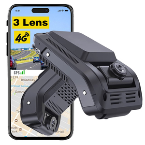 Cámara para Vehículos 4G WiFi GPS con 3 Lentes para Camión, Autobús, <span class=keywords><strong>Taxi</strong></span>, Resolución HD 1080P, Visión Nocturna, Grabador de Video ADAS, 12 Meses de Garantía - Product Image 1