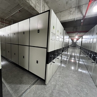 Sistemas de Archivo Móviles de Alta Densidad con Estructura KD, Estanterías Metálicas Modernas Ajustables para Hogar, Oficina, Escuela, Banco y Almacén