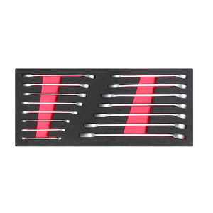 Dapat disesuaikan alat perangkat keras baja casing logam sumber daya tangan termasuk Wrench Ratchet 92 buah set peralatan - Product Image 4