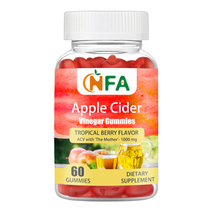 Gomitas de Vinagre de Sidra de Manzana ODM OEM con Vitamina B y Yoduro de Litio, Favorecen la Energía Diaria, la Claridad Mental y Promueven una Digestión Saludable - Product Image 1