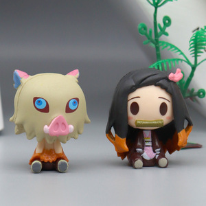 Juguete de Moda y Diversión, Juego de 4 Figuras de <span class=keywords><strong>Anime</strong></span> en PVC, Modelo Q, Decoración para Coche o Escritorio, Regalo para Niños - Product Image 4
