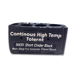 Bloc-cylindres court 5I4311 résistant aux hautes températures pour fonctionnement continu, bloc moteur diesel pour générateur - Product Image 1