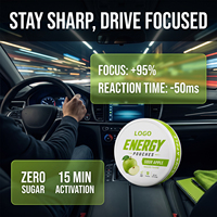 WELLBODY Zero Sugar Energy Pouches Sour Apple Natural Flavor Water-Free Use Instant Energy Boost 18 Pouches Custom Private Label