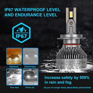 สว่างมาก10000ลูเมน110วัตต์ H4 H7อัตโนมัติ H11รถยนต์9005 H7ไฟหน้ารถ - Product Image 3