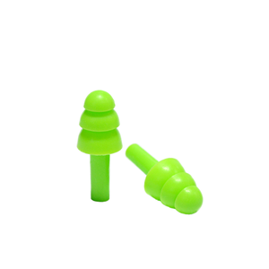 مقابس أذن سيليكون مريحة في السباحة NRR <span class=keywords><strong>29dB</strong></span> للبالغين سدادات أذن دش مائي - Product Image 4