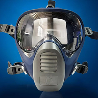 Respirateur KN95 réutilisable en silicone, demi-masque jetable anti-poussière, cartouche filtrante anti-virus, peinture chimique en aérosol