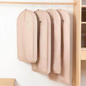 Чехол для одежды с индивидуальным дизайном логотипа, пылезащитными молниями, дышащий, для путешествий, с окном спереди, для костюмов и платьев - Product Image 5