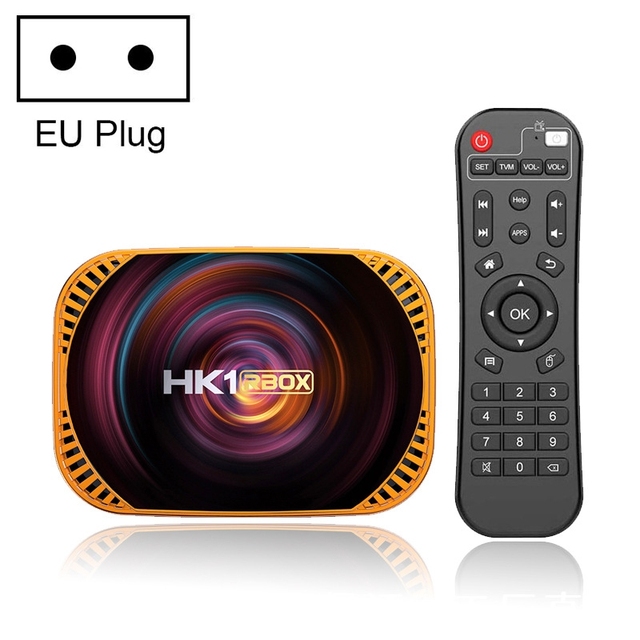 MECOOL HK1RBOX X4 4K TV Box Android 11 Amlogic S905X4 CPU with RC 4GB+64GB Supports Multiple Languages TV BOX