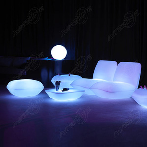Trắng sang trọng sảnh khách sạn đồ nội thất LED Sofa Chair Set (<span class=keywords><strong>CH110</strong></span>) - Product Image 6