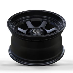 عجلات جديدة من سبائك الألومنيوم المطروقة للطرق الوعرة - تشطيب أسود، إزاحة 15 مم، قطر دائرة المسامير 100 مم، عرض 8-9 بوصة، لتعديل/ترقية عجلات الشاحنات - Product Image 5