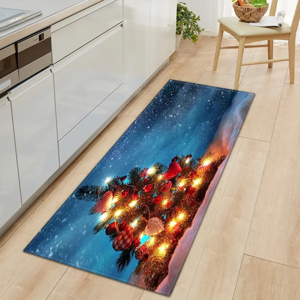 Christmas Tree Pattern Amazon Hot Selling Printed Chinese Carpets And Rugs Living Room