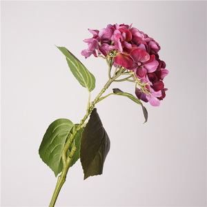 CM-RT007 vero tocco ortensia fiore artificiale grandi fiori <span class=keywords><strong>ortensie</strong></span> matrimonio artificiale in lattice bianco verde Hortensia - Product Image 6