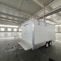 Remolque de Comida para Venta de Postres, Café, Hot Dogs, Helados, Totalmente Equipado, Tipo Food Truck/Taco Truck