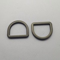 JQR Boucle d'anneau en D de mode de luxe-Alliage de zinc forgé Durable Robuste Écologique Sac à main Accessoires de quincaillerie Multiple