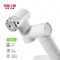 Robot collaboratif 6 axes de haute précision et sécurité, bras robotique automatisé avancé, moteur léger, ligne d'assemblage industrielle CNC