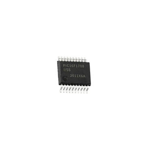 PIC16F1708-I/SS ไมโครคอนโทรลเลอร์ดั้งเดิมวงจรรวมส่วนประกอบอิเล็กทรอนิกส์ IC MCU 8BIT 7KB FLASH 20SSOP - Product Image 1