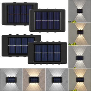 Moderno IP65 lampada da parete <span class=keywords><strong>a</strong></span> LED ad energia <span class=keywords><strong>solare</strong></span> per la vita esterna impermeabile da giardino Hotel illuminazione da comodino - Product Image 1
