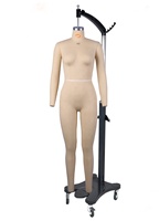 Maniquí Femenino de Cuerpo Completo sin Cabeza Junmei, de Fibra de Vidrio Blanca, en Pose de Pie, para Sastre, Forma de Vestido para Mujer, Cubierto con Lona, de Alta Gama
